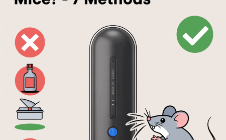 راهنمای کامل دفع موش: بررسی ۷ روش سنتی و مدرن و معرفی دستگاه دوکاره اولتراسونیک و الکترومغناطیس برای رفع دائمی موش