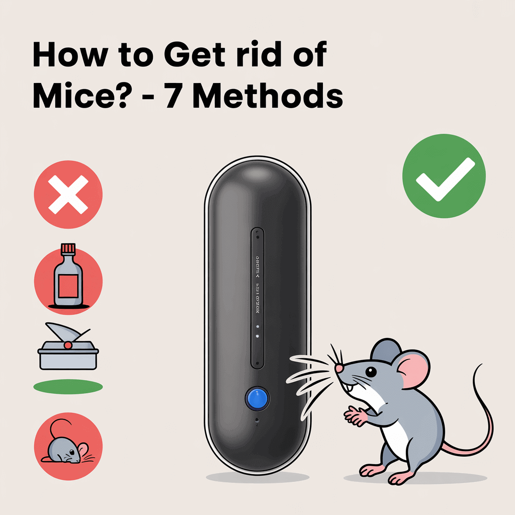 راهنمای کامل دفع موش: بررسی ۷ روش سنتی و مدرن و معرفی دستگاه دوکاره اولتراسونیک و الکترومغناطیس برای رفع دائمی موش