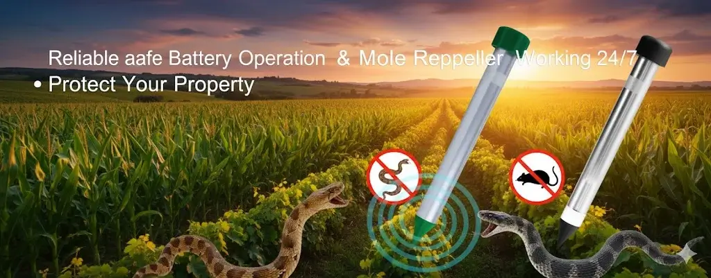 دستگاه میله ای دفع مار از مزرعه و باغ