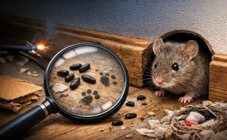 علائم وجود موش در خانه و راه تشخیص